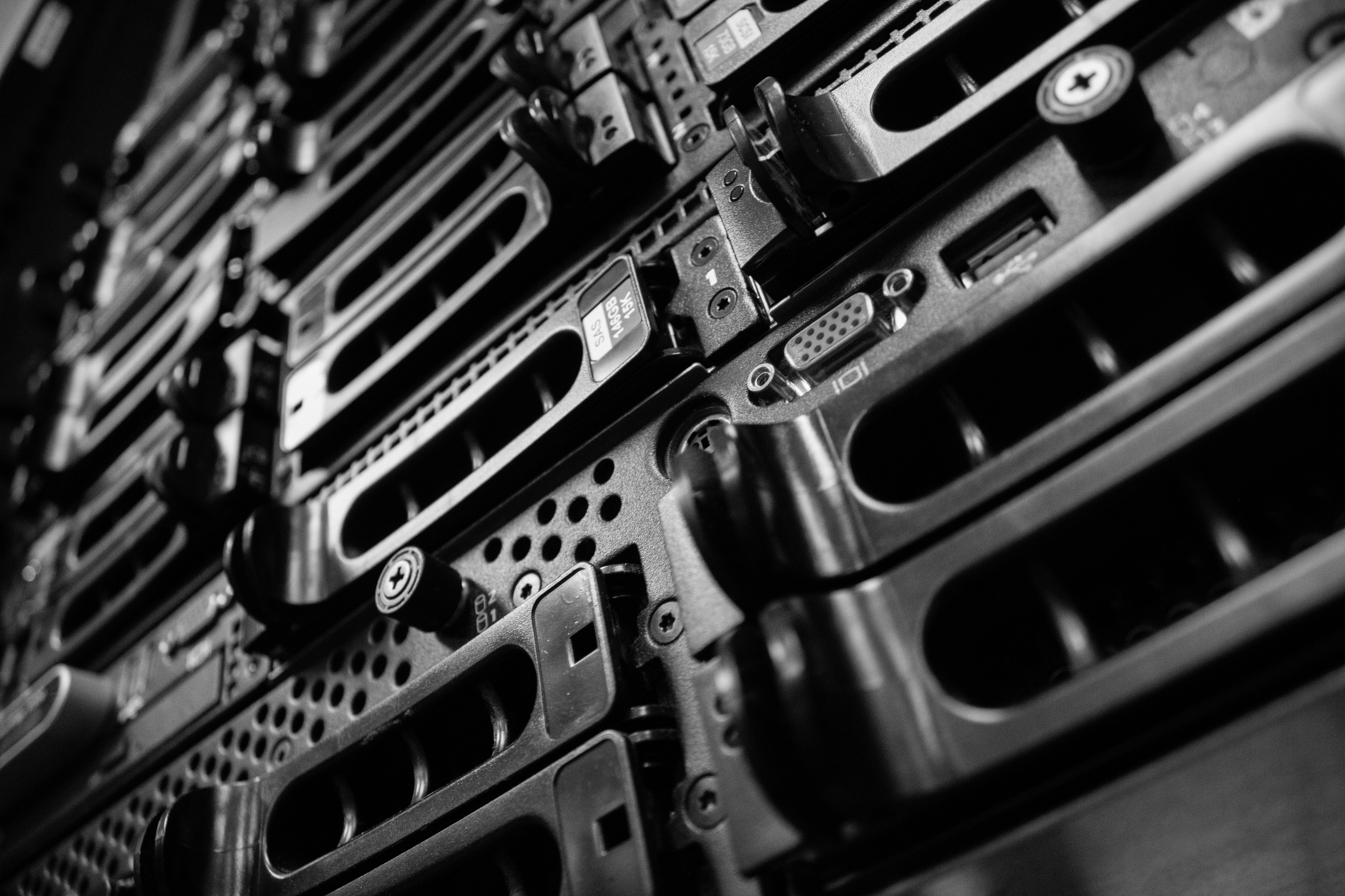 Server infrastructure showing instant deployment capabilities